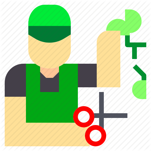 Garden, Gardener, Gardening, Job, Jobs, Man, Occupation Icon
