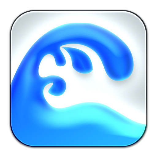 Ocean Waves Icon Flurry Extras Iconset Iynque