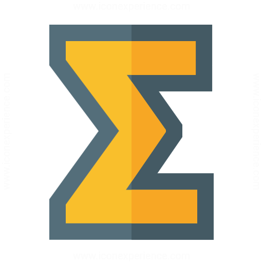 Iconexperience G Collection Symbol Sum Icon