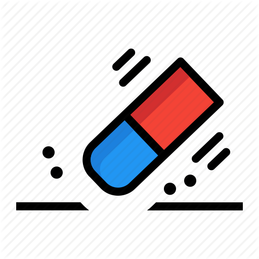 Correction, Delete, Edit, Equipment, Eraser, Office Icon