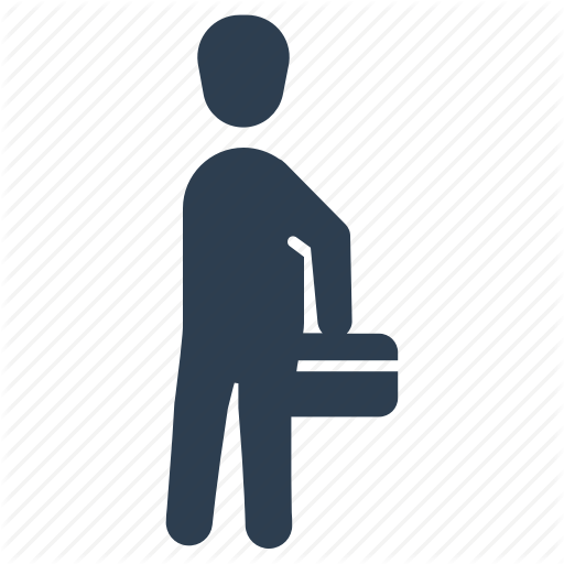 Businessman, Career, Office, Work Icon