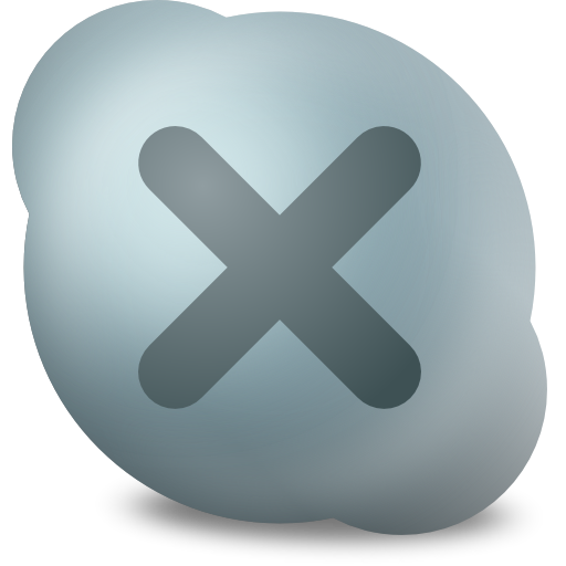 Skype, Contact, Offline Icon