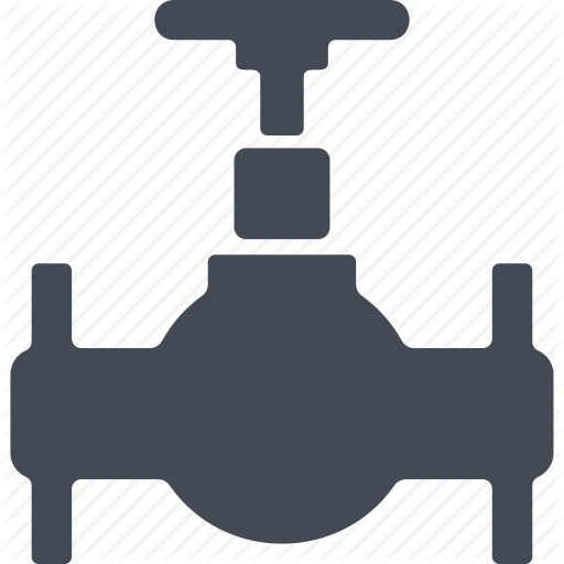 Construction, Crane, Oil And Gas, Valve Icon