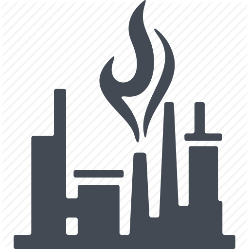 Factory, Industry, Oil And Gas, Production, Refinery Icon