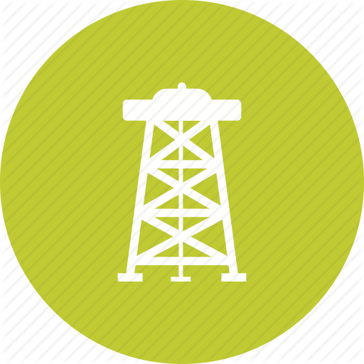 Derrick, Energy, Fuel, Industrial, Industry, Oil, Rig Icon