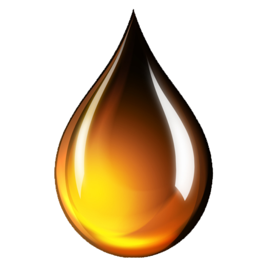 Cropped Oil Drop Icon