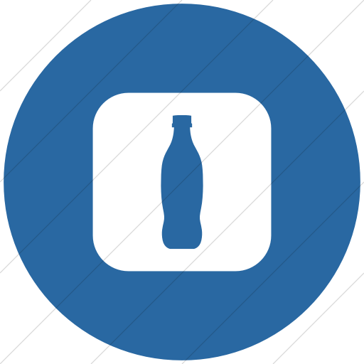 Flat Circle White On Blue Ocha Humanitarians Inverse