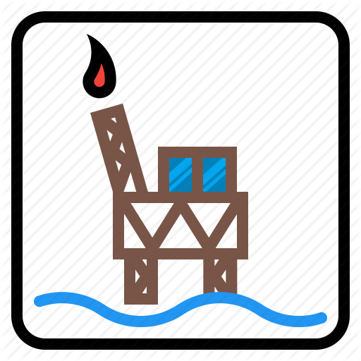 Drilling, Fuel, Gas, Industry, Oil, Rig Icon