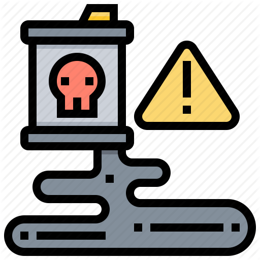 Accident, Nuclear, Oil, Pollution, Spill Icon