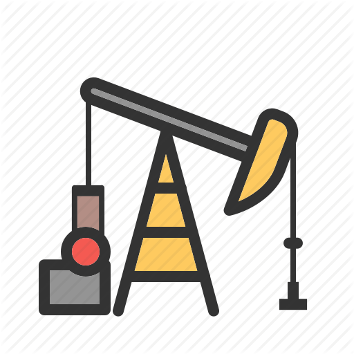 Field, Industry, Oil, Petroleum, Pump, Pumpjack, Well Icon