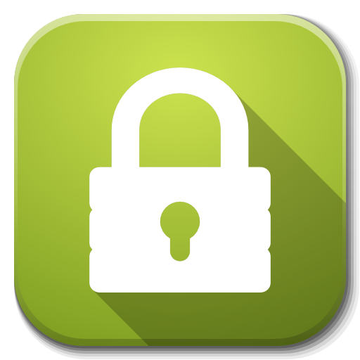Apps Lock Ok Icon Flatwoken Iconset Alecive