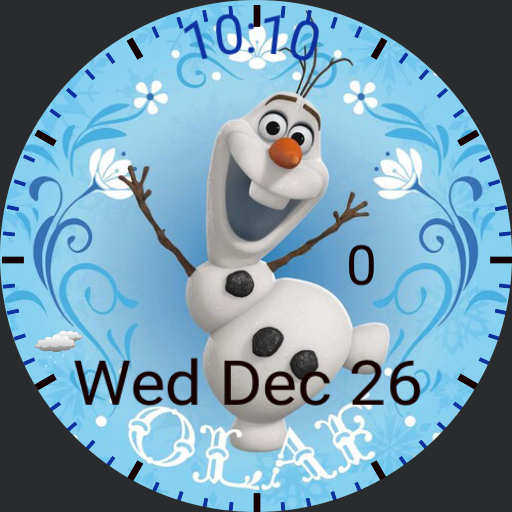 Olaf Finished For G Watch R