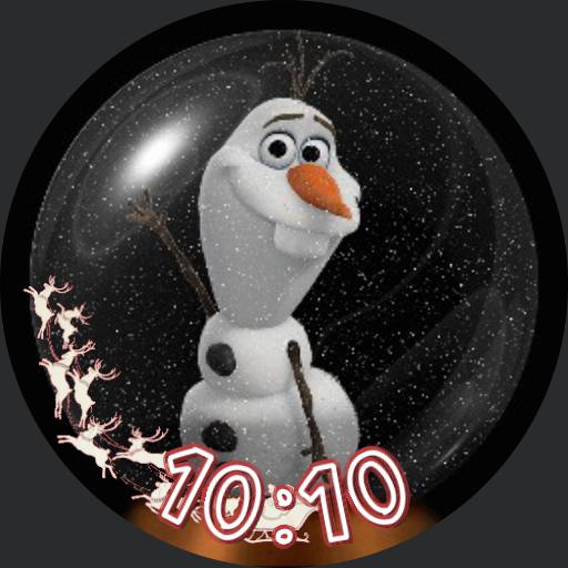 Olaf Snow Globe For Watch Urbane