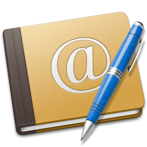 Blue, School, Address, Old, Book Icon