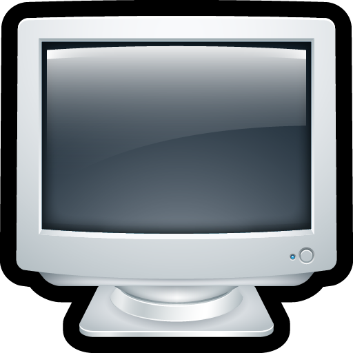 Desktop, Monitor, Crt, Computer Icon