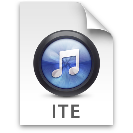 Itunes Ite Blue Icon