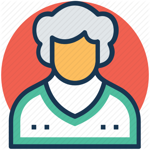 Grandma, Grandmother, Granny, Old Lady, Old Woman Icon