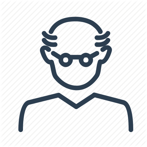 Elderly, Glasses, Grandfather, Grandpa, Man, Old Ages, Old Man Icon