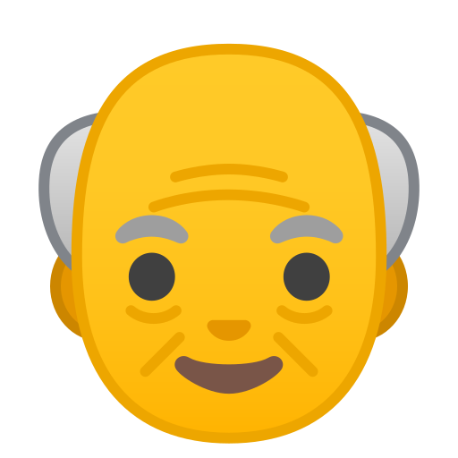 Old, Man Icon Free Of Noto Emoji People Faces