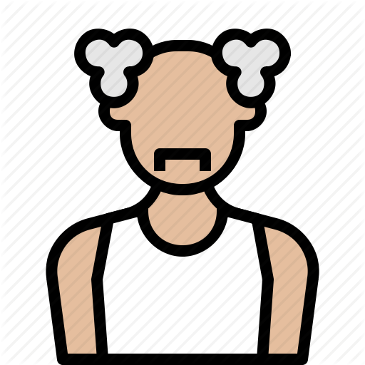 Avatar, Cartoon, Man, Old, People Icon