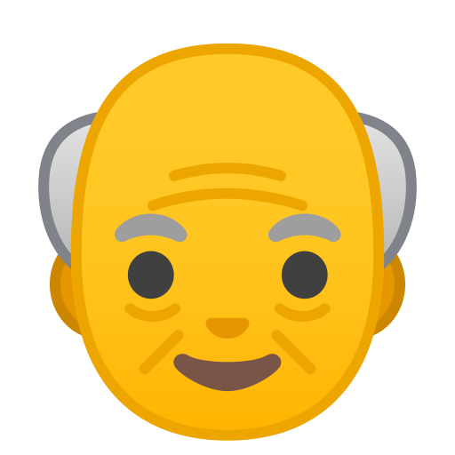 Old Man Icon Noto Emoji People Faces Iconset Google
