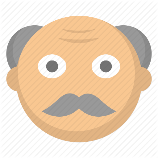 Grandfather, Grandpa, Grey, Hair, Man, Old, Person Icon