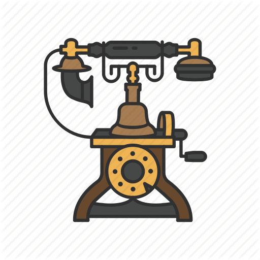 Classic Phone, Old Phone, Telephone, Vintage Telephone Icon