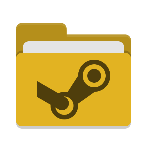 Folder Yellow Steam Icon Papirus Places Iconset Papirus