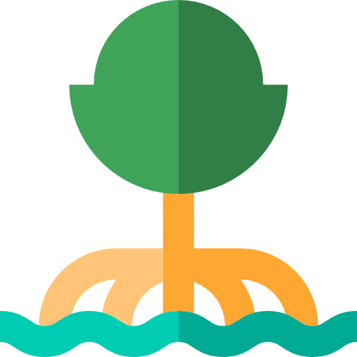 Nature, Tree, Ecology, Mangrove, Botanical Icon