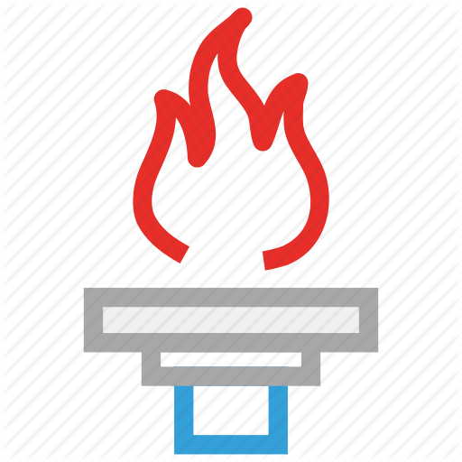 Sports, Torch, Red, Transparent Png Image Clipart Free Download