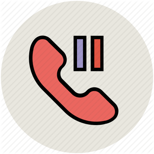 Call Hold, Call Pause, Calling, Communication, Receiver Icon