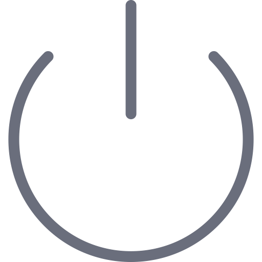 Player, Start, Power, Stop, On, Off Icon