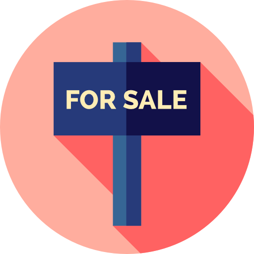 Property, Signs, Real Estate, For Sale Icon