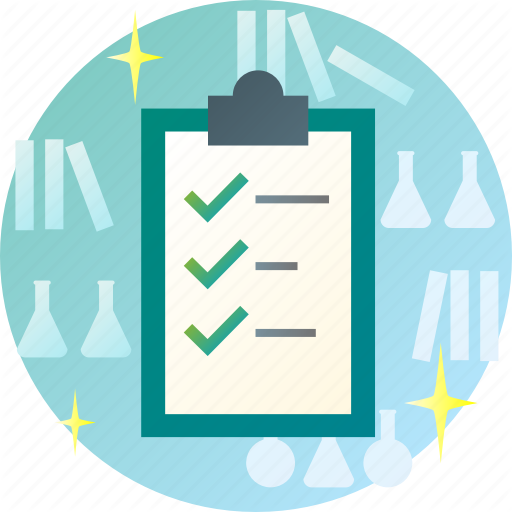 Check, Checklist, Clipboard, Laboratory, Onboarding, Test Icon
