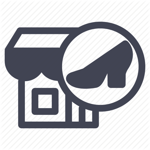 Female, Footwear, Shoe, Shop, Shopping Icon