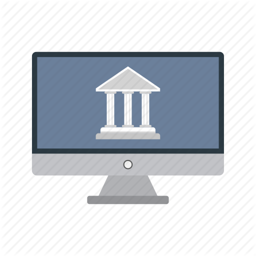 Bank, Banker, Banking, Internet Banking, Online Banking Icon