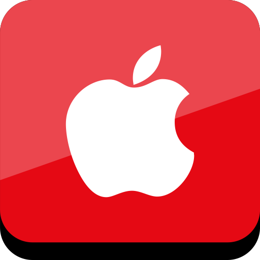 Apple, Social, Online Icon