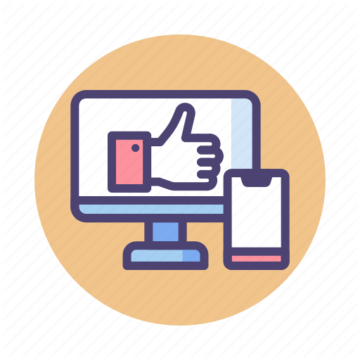 Social Media, Social Media Marketing Icon