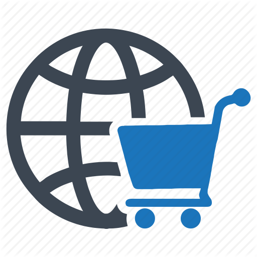 Bag Ecommerce Flat Design Online Round Shop Shopping Icon E