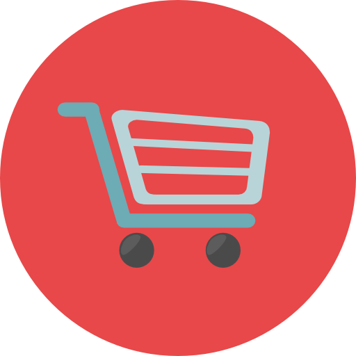 Online Store, Shopping Store, Commerce And Shopping Icon