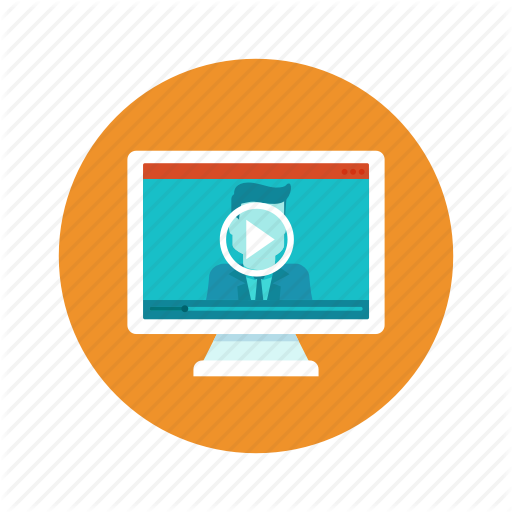 Education, Online, Training, Tutorial, Webinar Icon
