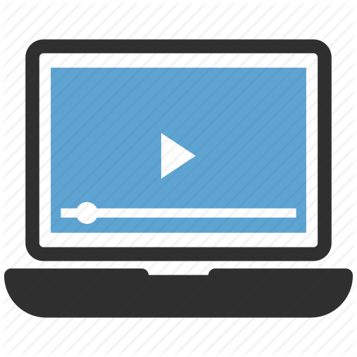Film, Laptop, Online Video, Video, Video Player Icon