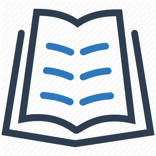 Education, Knowledge, Open Book, Reading Icon