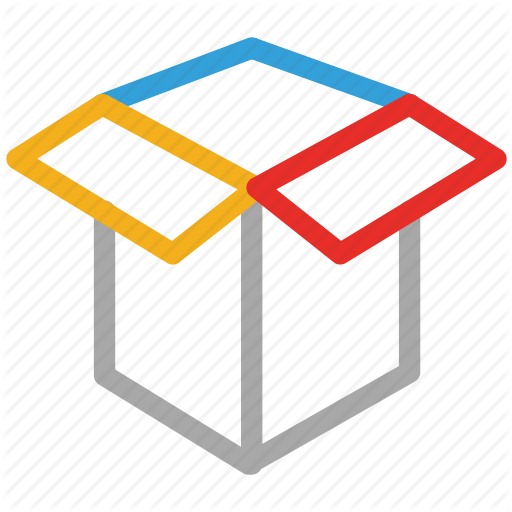 Box, Cube Box, Delivery, Open Box Icon