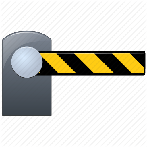 Barrier, Border, Close, Closed, Customs, Exit, Outside, Problem Icon