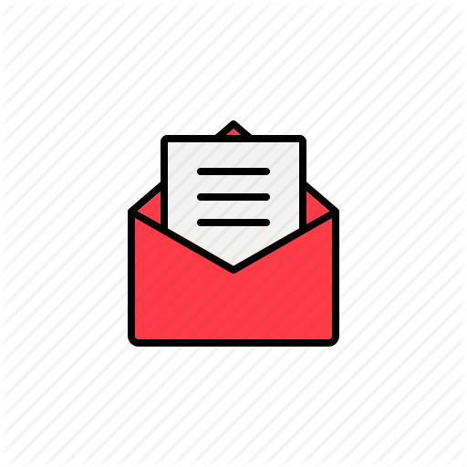 Email, Envelope, Open, Opened Email Icon