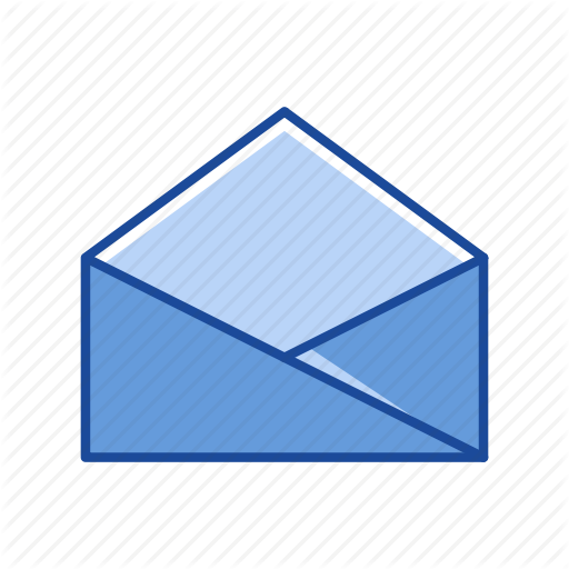 Envelope, Letter, Mail, Open Envelope Icon