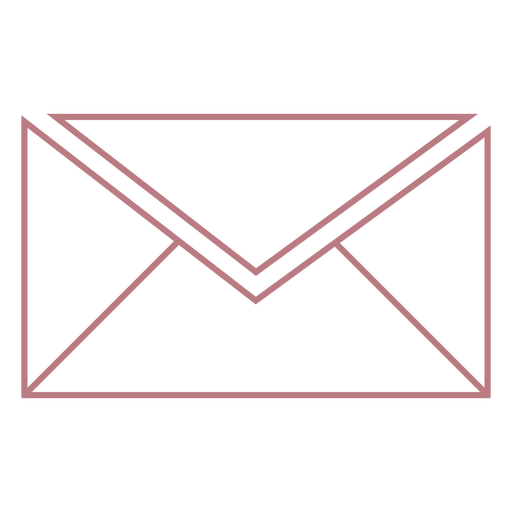 Envelope Line Style Vector Icon