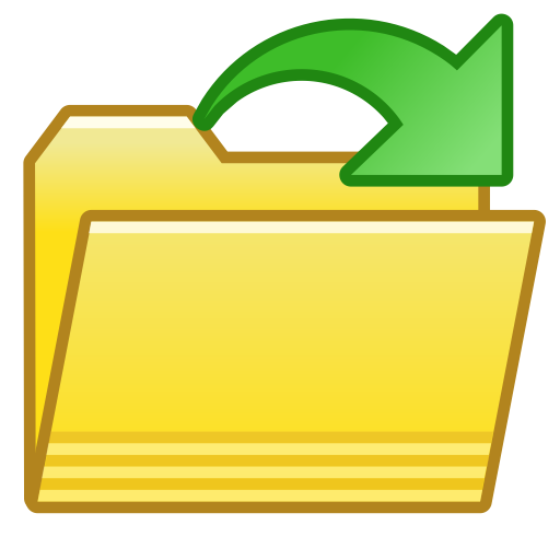 Folder, Open, Icon