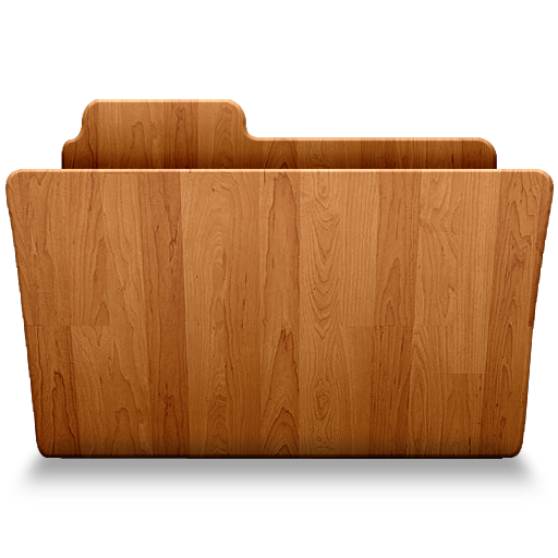 Open, Folder Icon Free Of Wood Folders Icons
